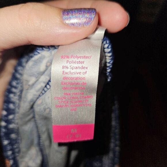 5 For $25 No Boundaries Blue and White Elephant Boho Buttery Soft Shorts - Picture 3 of 7